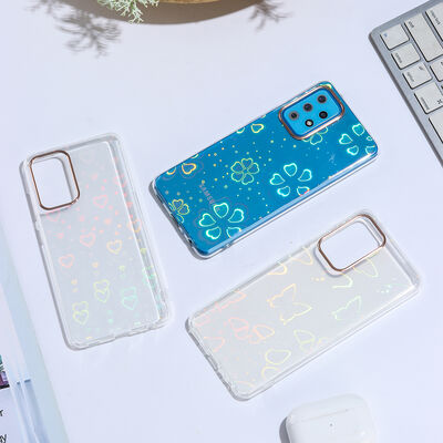 Galaxy A52 Case Zore Sidney Patterned Hard Cover - 2