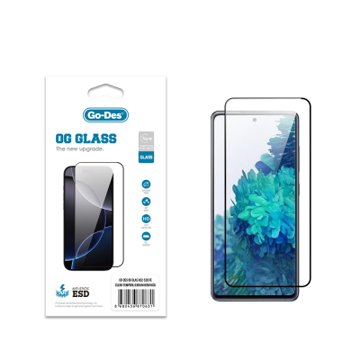 Galaxy A52 Go Des OG Glass Antistatik Temperli Cam Ekran Koruyucu - 2
