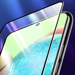 Galaxy A52 Zore Kenarları Kırılmaya Dayanıklı Cam Ekran Koruyucu - 8