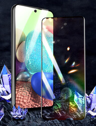 Galaxy A52 Zore Kenarları Kırılmaya Dayanıklı Cam Ekran Koruyucu - 5