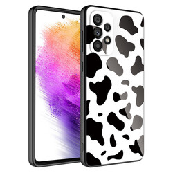 Galaxy A53 5G Case Camera Protected Patterned Hard Silicone Zore Epoxy Cover - 4