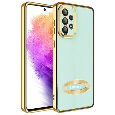 Galaxy A53 5G Case Camera Protected Zore Omega Cover With Logo - 1