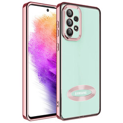Galaxy A53 5G Case Camera Protected Zore Omega Cover With Logo - 4