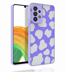 Galaxy A53 5G Case Patterned Camera Protected Glossy Zore Nora Cover - 1