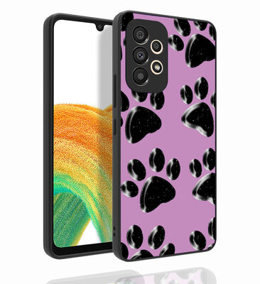 Galaxy A53 5G Case Patterned Camera Protected Glossy Zore Nora Cover - 5