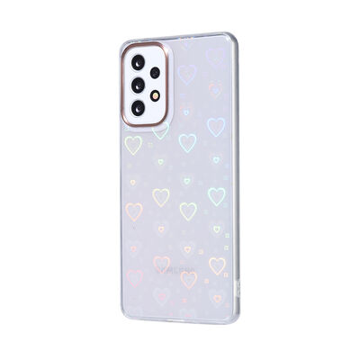 Galaxy A53 5G Case Zore Sidney Patterned Hard Cover - 1