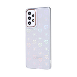 Galaxy A53 5G Case Zore Sidney Patterned Hard Cover - 3