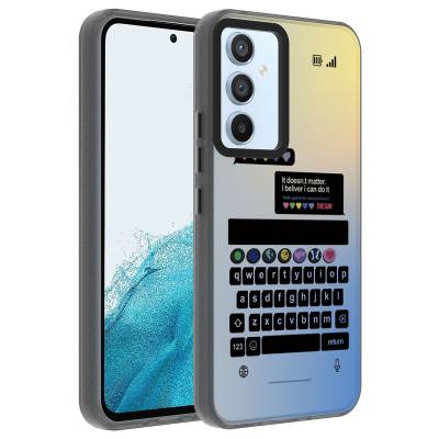 Galaxy A54 Case Patterned Zore Dragon Hard Cover - 3