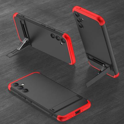 Galaxy A54 Case Zore Camera Protection Vertical Stand Ays Cover - 5