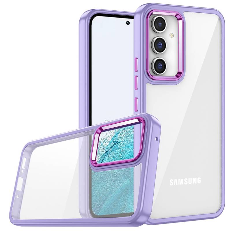 Galaxy A54 Case Zore Flora Cover - 11