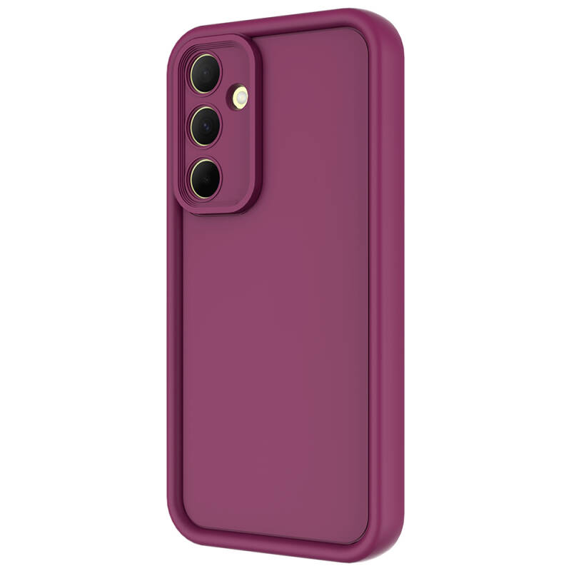 Galaxy A55 Case Camera Protected Zore Ananas Cover - 9