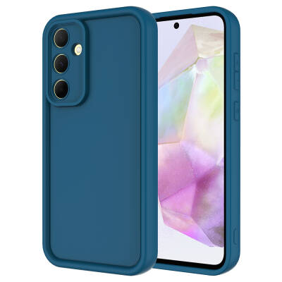 Galaxy A55 Case Camera Protected Zore Ananas Cover - 4