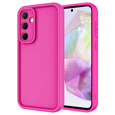 Galaxy A55 Case Camera Protected Zore Ananas Cover - 6