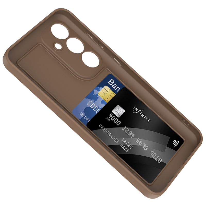 Galaxy A55 Case Camera Protection Card Holder Zore Vitra Cover - 12