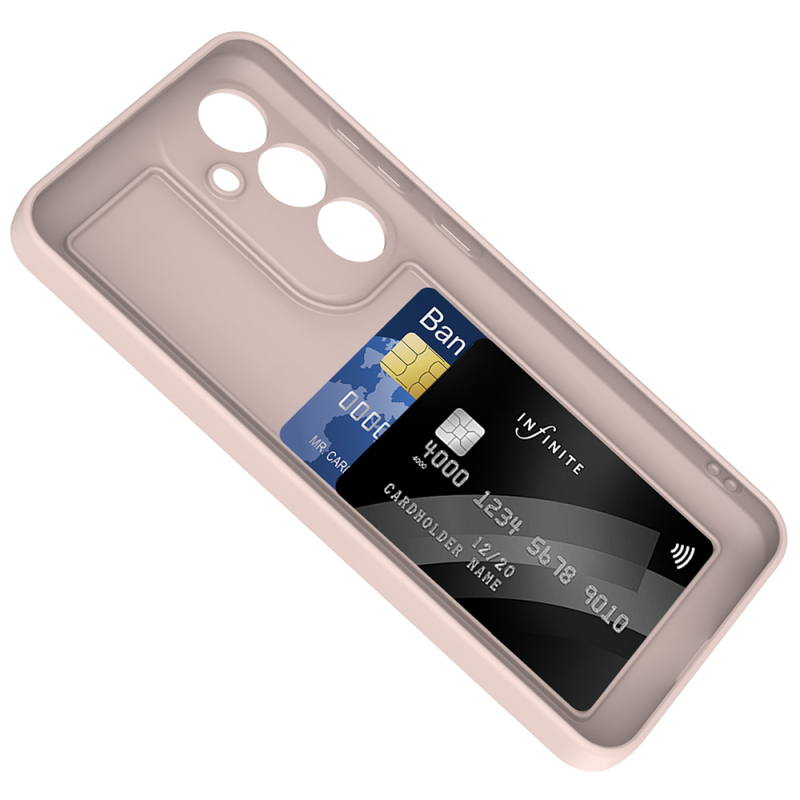 Galaxy A55 Case Camera Protection Card Holder Zore Vitra Cover - 17