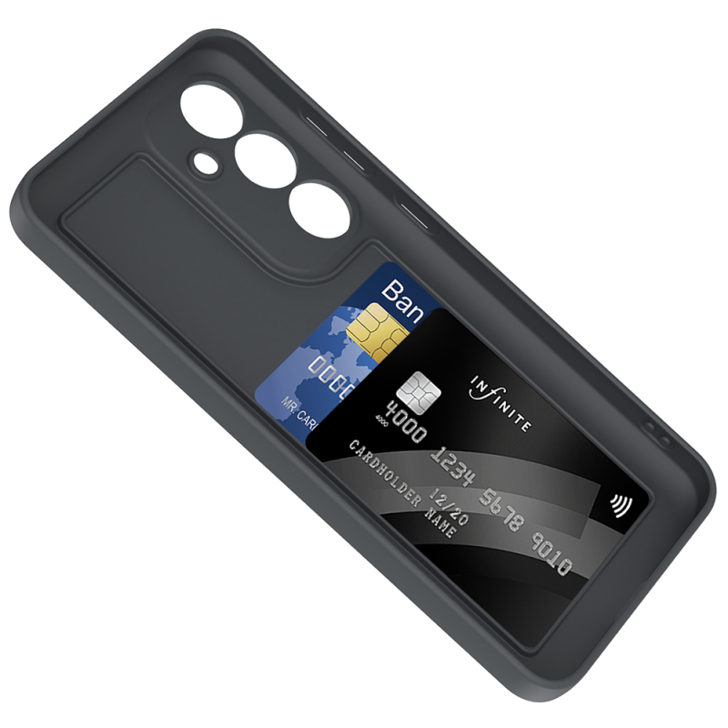 Galaxy A55 Case Camera Protection Card Holder Zore Vitra Cover - 19