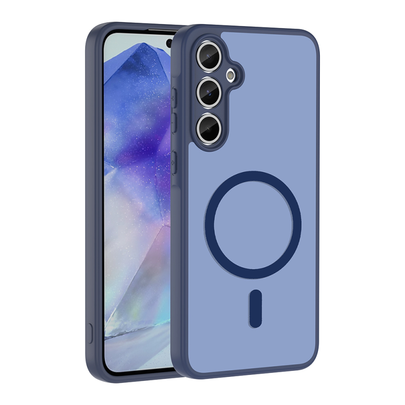 Galaxy A55 Case M-safe Charging Enabled Zore Ballet Flat Cover - 1