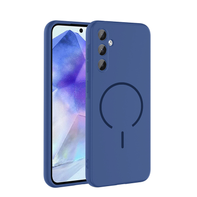 Galaxy A55 Case Zore Meta Cover with M-safe Charging Feature - 3