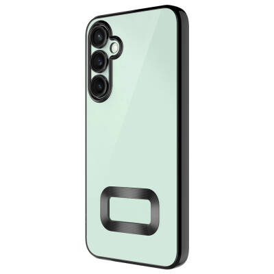 Galaxy A55 Kılıf Kamera Korumalı Logo Gösteren Zore Omega Kapak - 14
