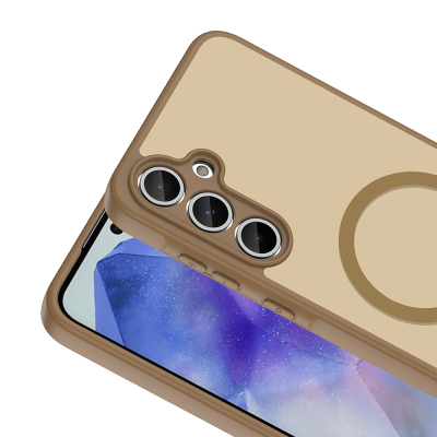 Galaxy A55 Kılıf M-safe Şarj Özellikli Zore Babet Kapak - 10