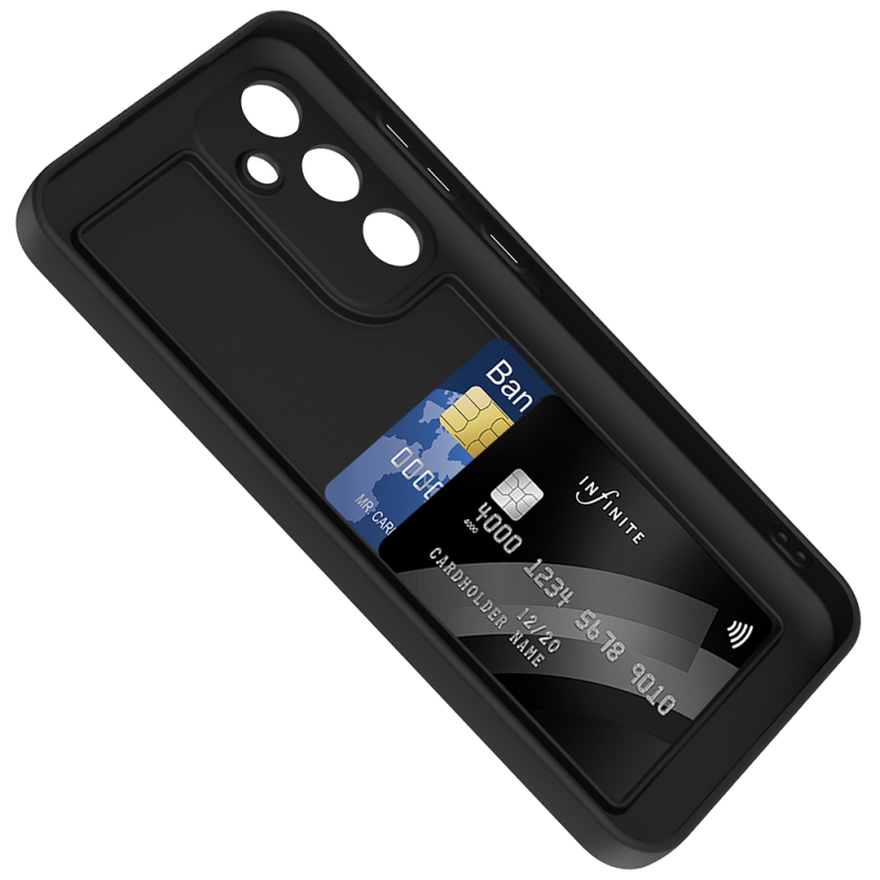 Galaxy A56 Case Camera Protection Card Holder Zore Vitra Cover - 12