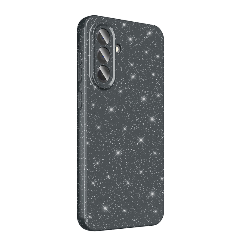 Galaxy A56 Case Camera Protection Glitter Luxury Zore Cotton Cover - 12