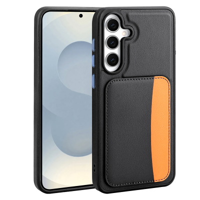 Galaxy A56 Case Card Holder Zore X-Card Silicone Cover - 1