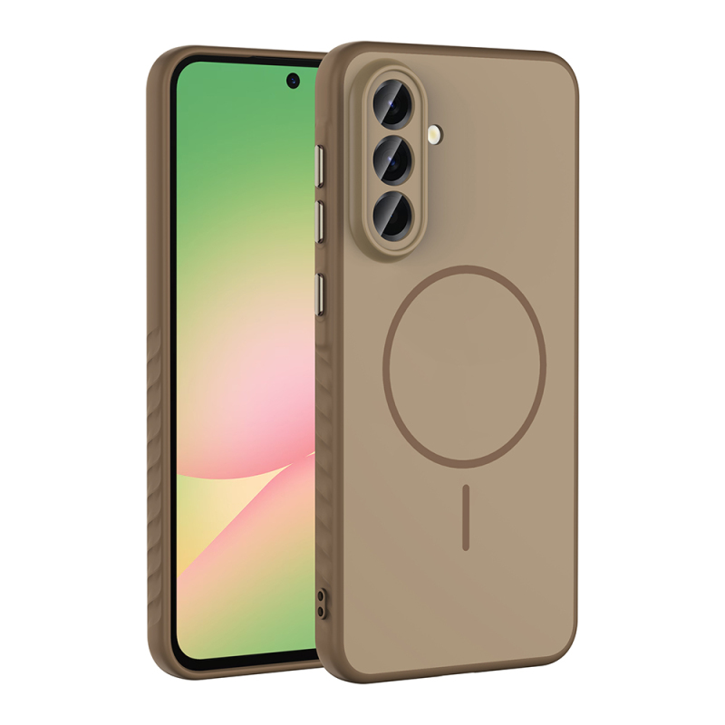 Galaxy A56 Case M-safe Charging Feature Zore Tea Cover - 3