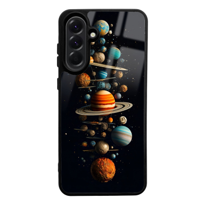 Galaxy A56 Case with Camera Protection, Patterned Zore Lusi Cover - 2