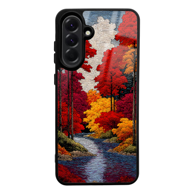 Galaxy A56 Case with Camera Protection, Patterned Zore Lusi Cover - 5