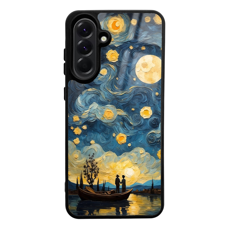 Galaxy A56 Case with Camera Protection, Patterned Zore Lusi Cover - 6