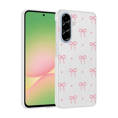 Galaxy A56 Case with Camera Protector, Patterned Zore Clip Cover - 1