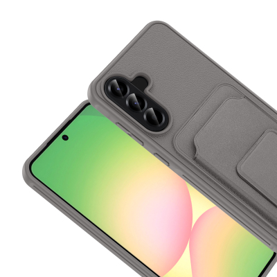 Galaxy A56 Case with Card Holder TPU Zore Bikart Cover - 3