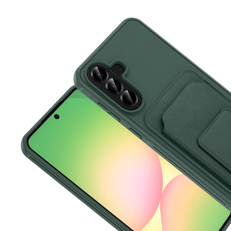 Galaxy A56 Case with Card Holder TPU Zore Bikart Cover - 9