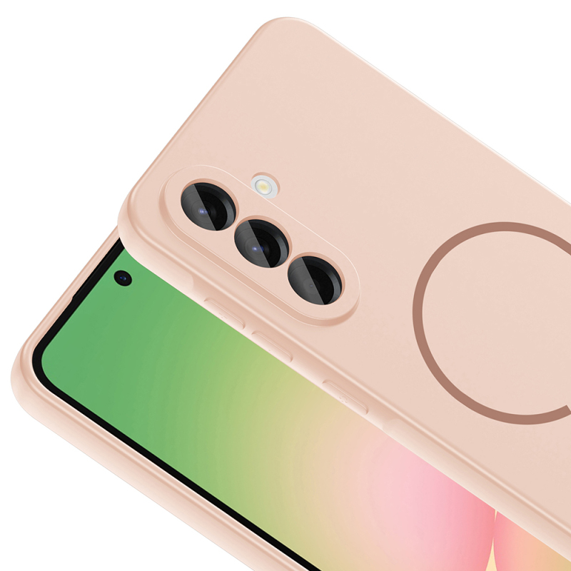 Galaxy A56 Case Zore Meta Cover with M-safe Charging Feature - 19