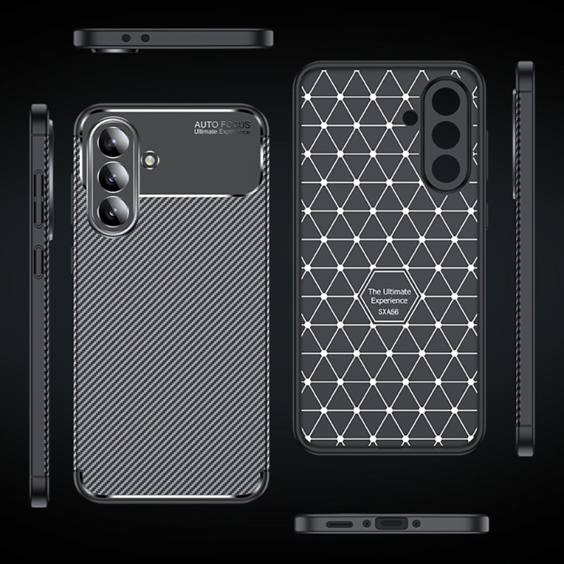 Galaxy A56 Case Zore Negro Silicone Cover - 17