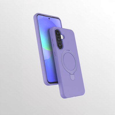 Galaxy A56 Case Zore Samara Cover with M-safe Charging Stand - 5
