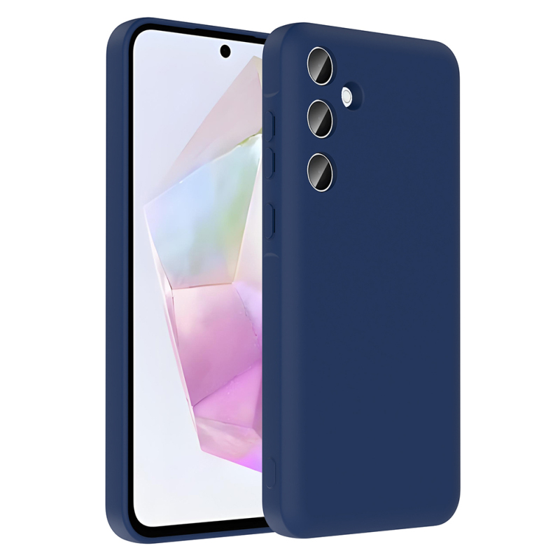 Galaxy A56 Kılıf Kamera Korumalı Kartlık Hazneli Zore Vitra Kapak - 3