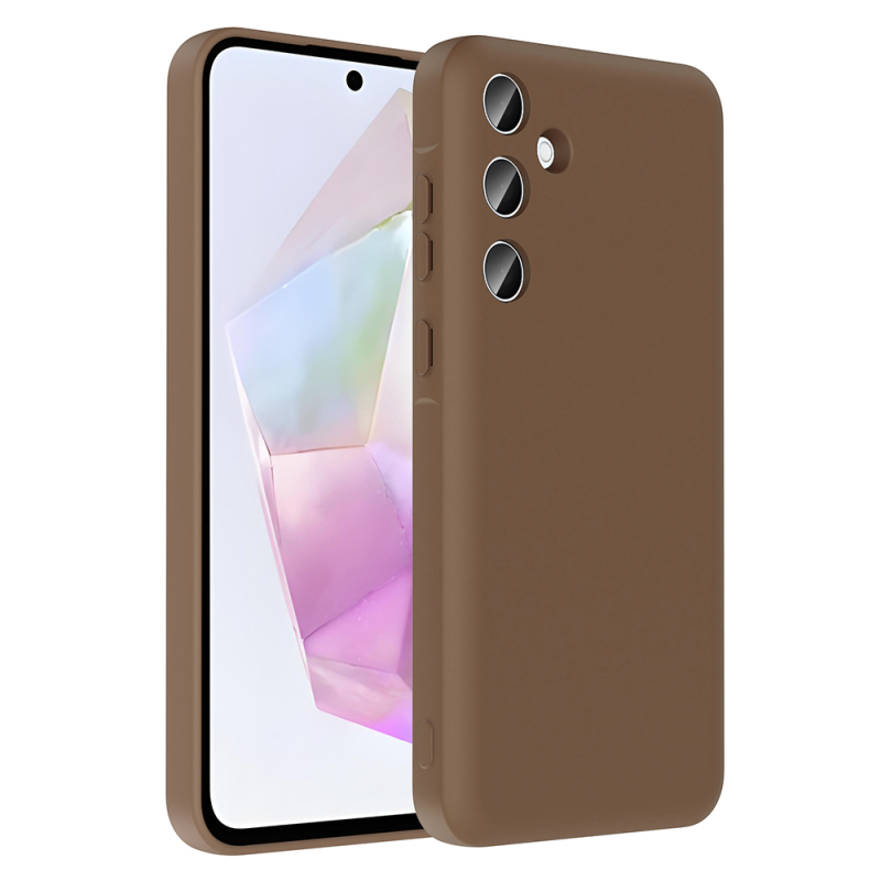 Galaxy A56 Kılıf Kamera Korumalı Kartlık Hazneli Zore Vitra Kapak - 4