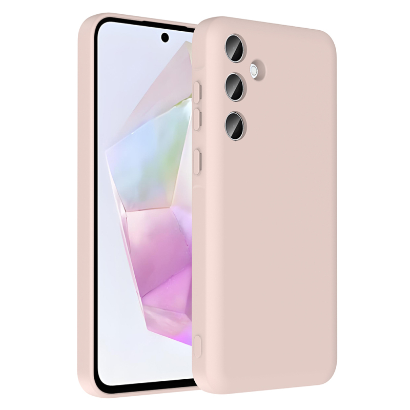 Galaxy A56 Kılıf Kamera Korumalı Kartlık Hazneli Zore Vitra Kapak - 5