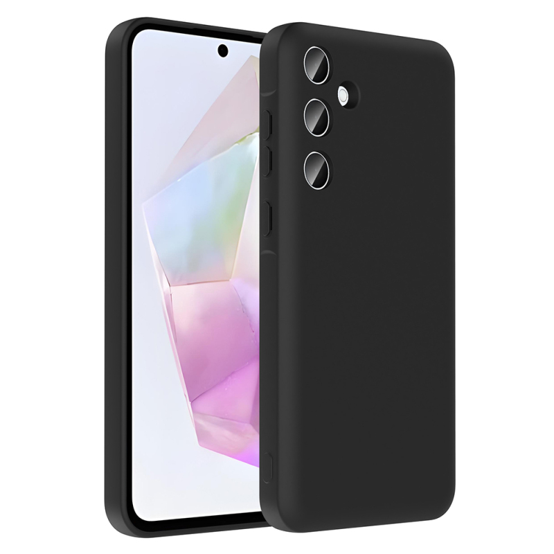 Galaxy A56 Kılıf Kamera Korumalı Kartlık Hazneli Zore Vitra Kapak - 7