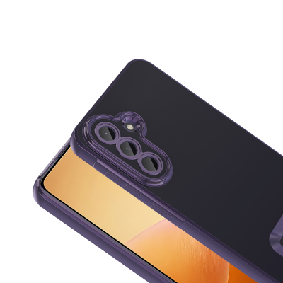 Galaxy A56 Kılıf Kamera Korumalı Logo Gösteren Zore Omega Kapak - 16