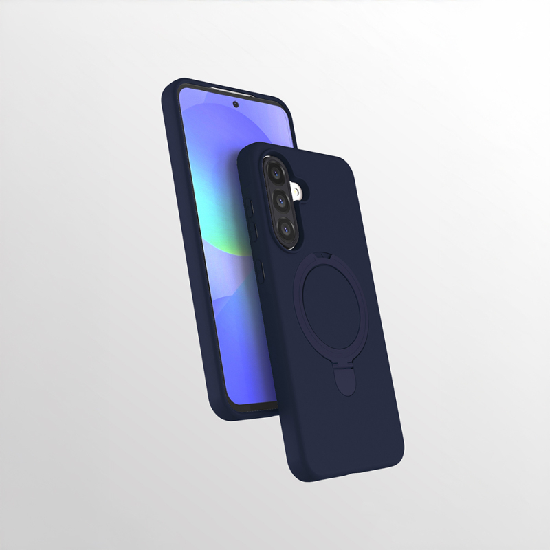 Galaxy A56 Kılıf M-safe Şarj Özellikli Standlı Zore Samara Kapak - 2
