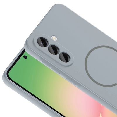 Galaxy A56 Kılıf M-safe Şarj Özellikli Zore Meta Kapak - 21