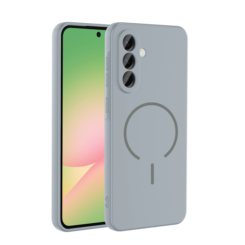 Galaxy A56 Kılıf M-safe Şarj Özellikli Zore Meta Kapak - 3