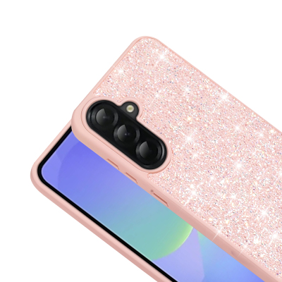 Galaxy A56 Kılıf Parlak Taşlı Tasarım Zore Pırlanta Kapak - 8