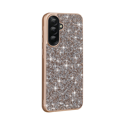 Galaxy A56 Kılıf Parlak Taşlı Tasarım Zore Pırlanta Kapak - 9