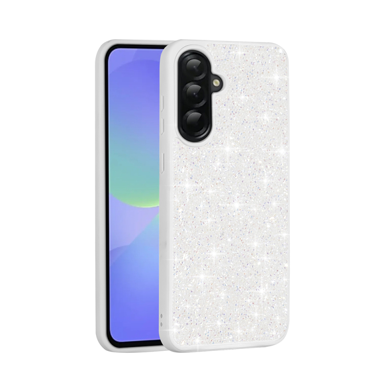Galaxy A56 Kılıf Parlak Taşlı Tasarım Zore Pırlanta Kapak - 6