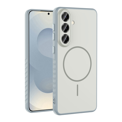 Galaxy A57 Case M-safe Charging Enabled Zore Tea Cover - 2