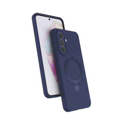 Galaxy A57 Case M-safe Charging Stand Zore Samara Cover - 1